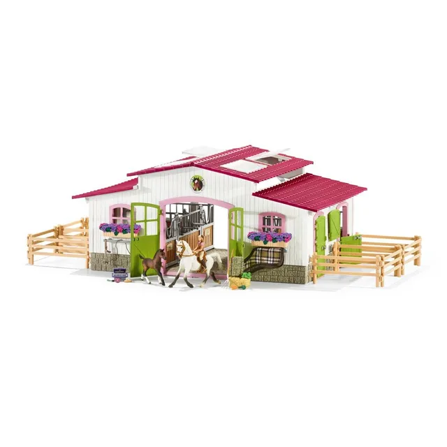Schleich Horse Club Centro Ippico con Cavalli Playset 42344