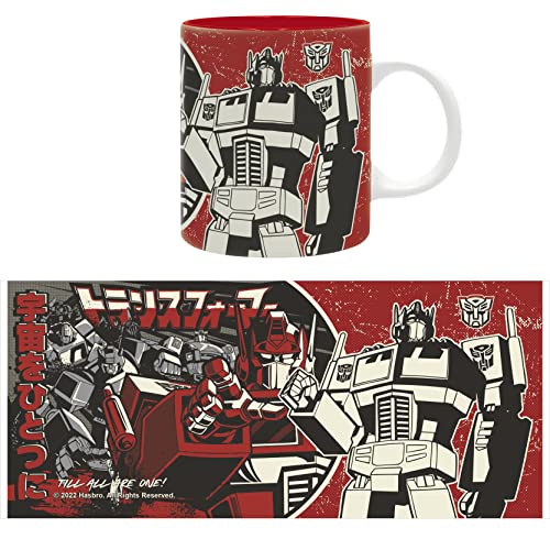 Transformers Autobot Tazza Giapponese 320 ml in ceramica