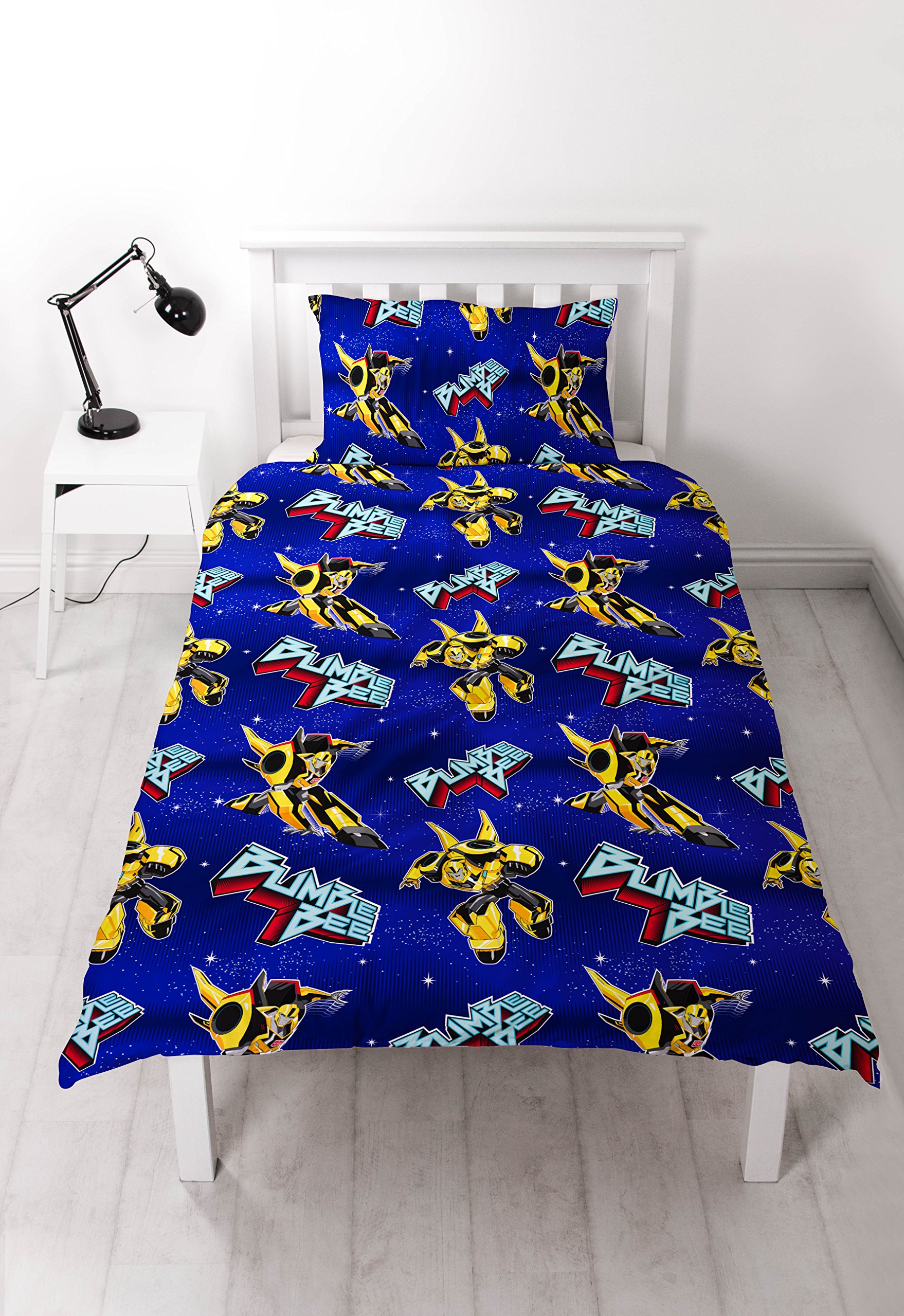 Transformers Hero set copripiumino singolo 135x200 microfibra