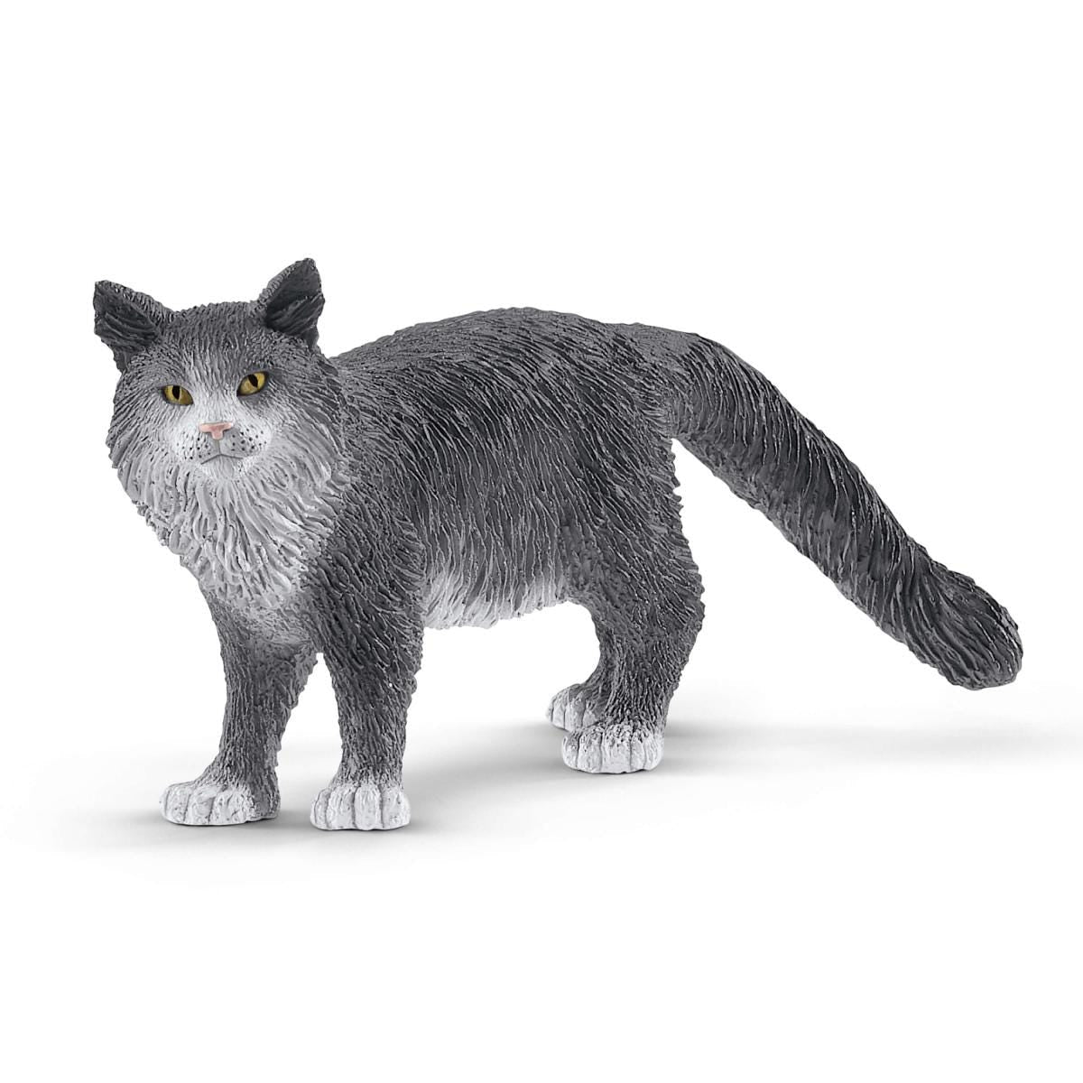 Schleich Farm World Gatto Maine Coon 13893 Giocattolo Animali