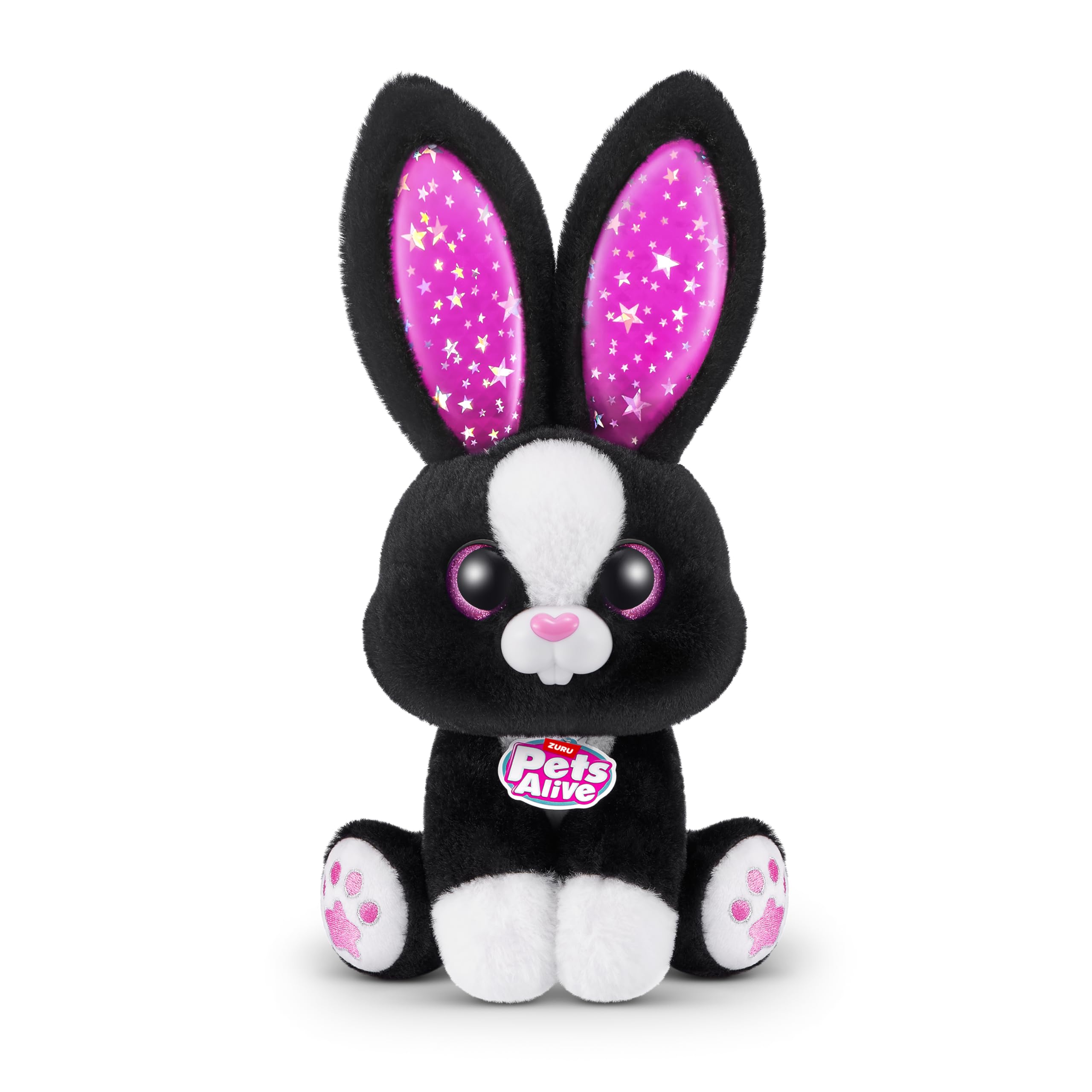 Pets Alive Magic Bunnies Sootie coniglio peluche magico nero