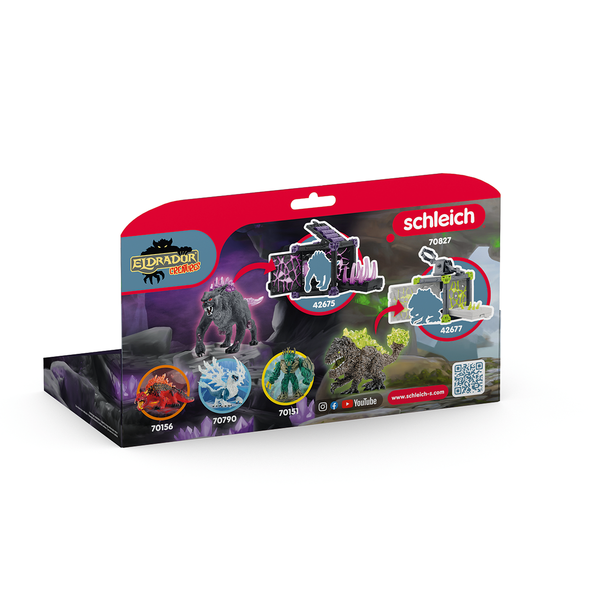 Schleich Eldrador Lince Ombra vs Spaccarocce 70827 Set