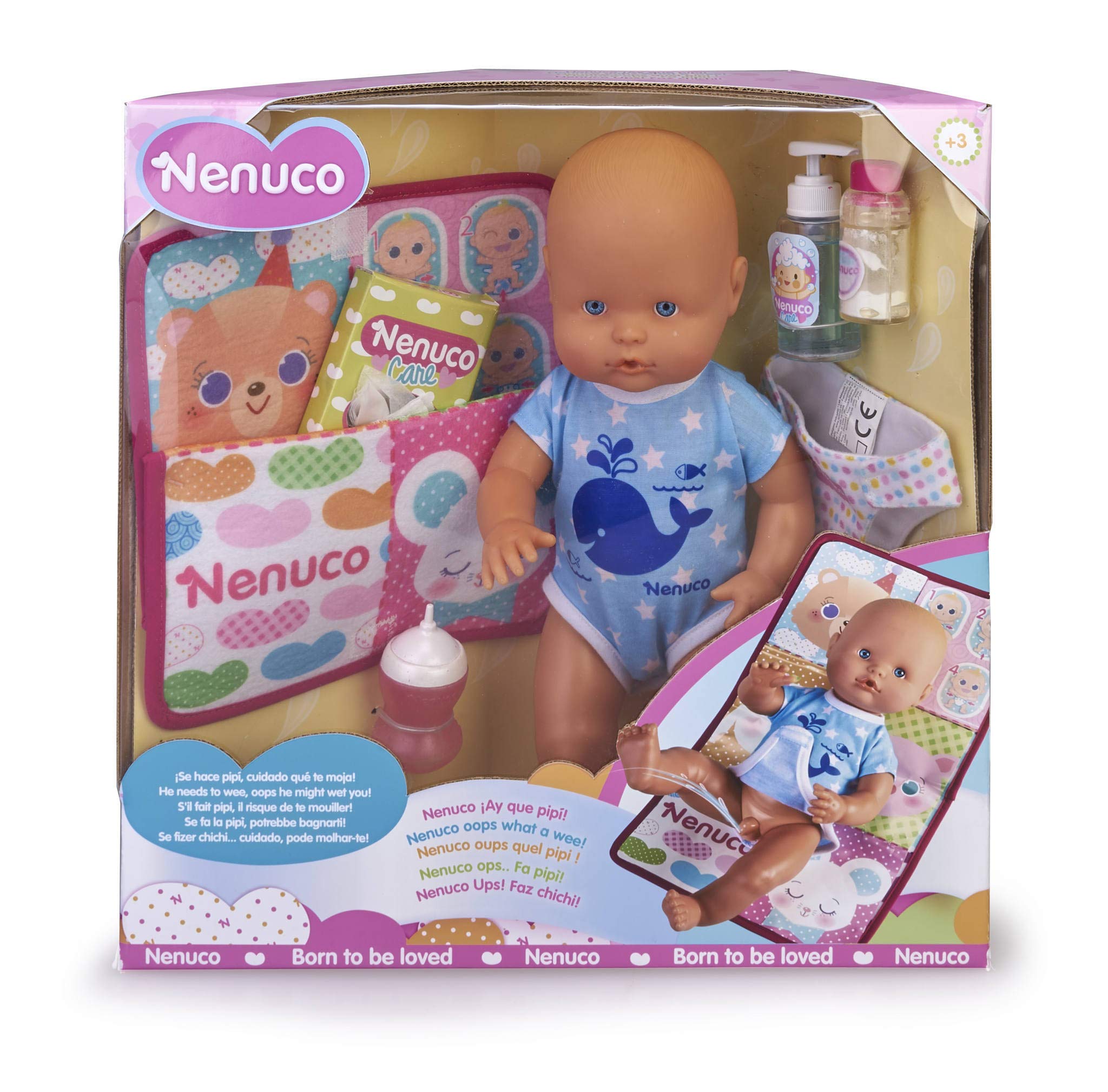 Nenuco Oh Che Pipì 700015515 bambola con biberon