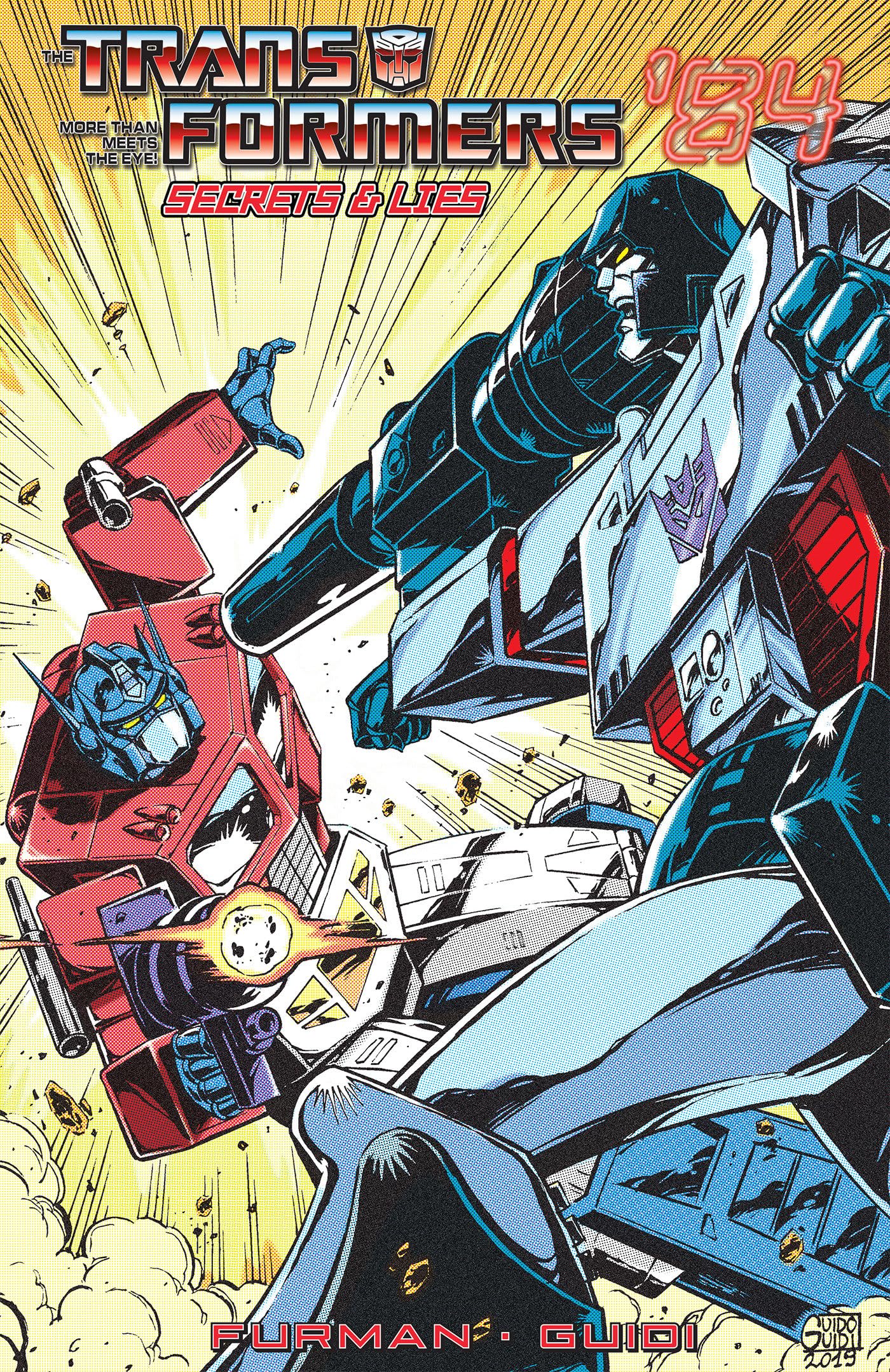 Transformers '84 Secrets and Lies fumetto graphic novel