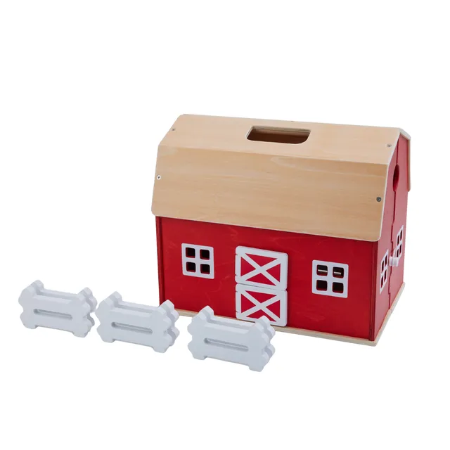 Schleich FARM WORLD Fattoria vintage 42602 playset stalla rossa