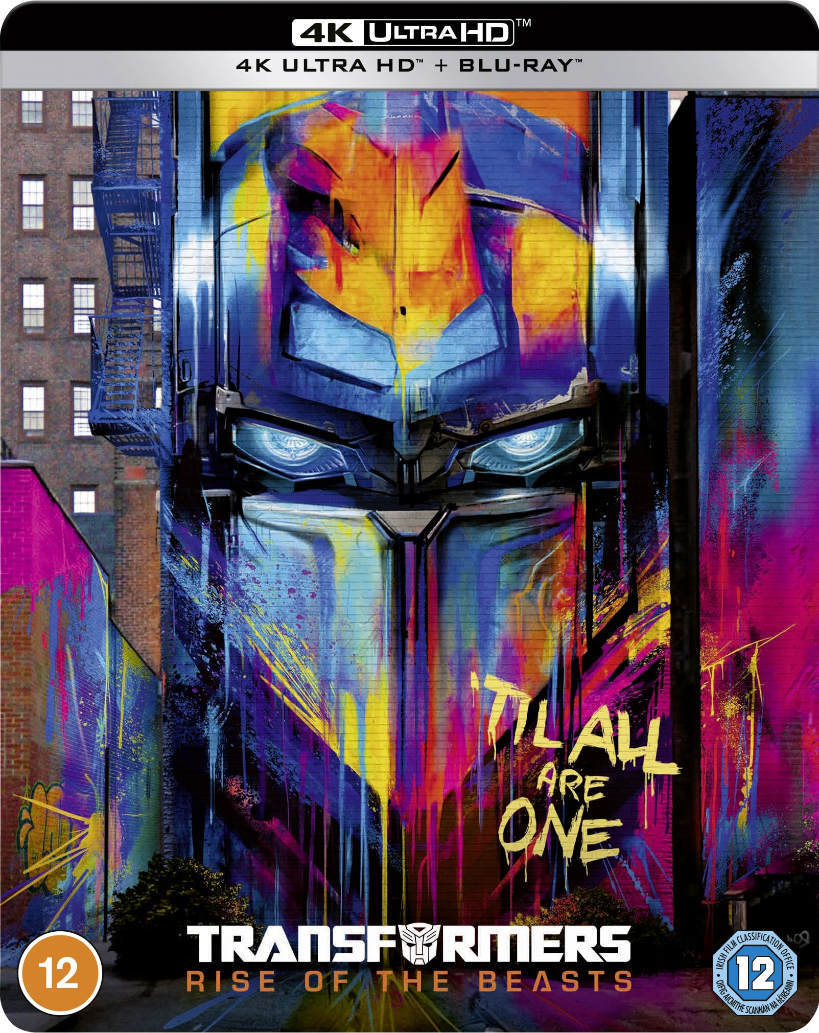 Transformers Rise of the Beasts 4K Steelbook UHD + Blu-ray