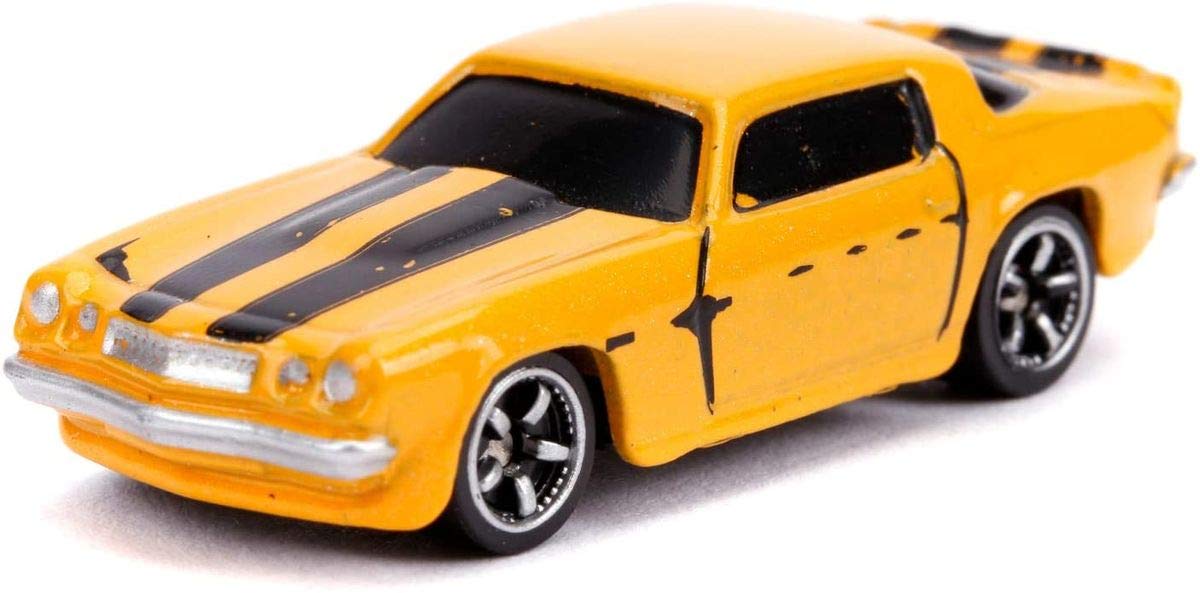Jada Nano Transformers set 3 auto die-cast Bumblebee Optimus 4cm