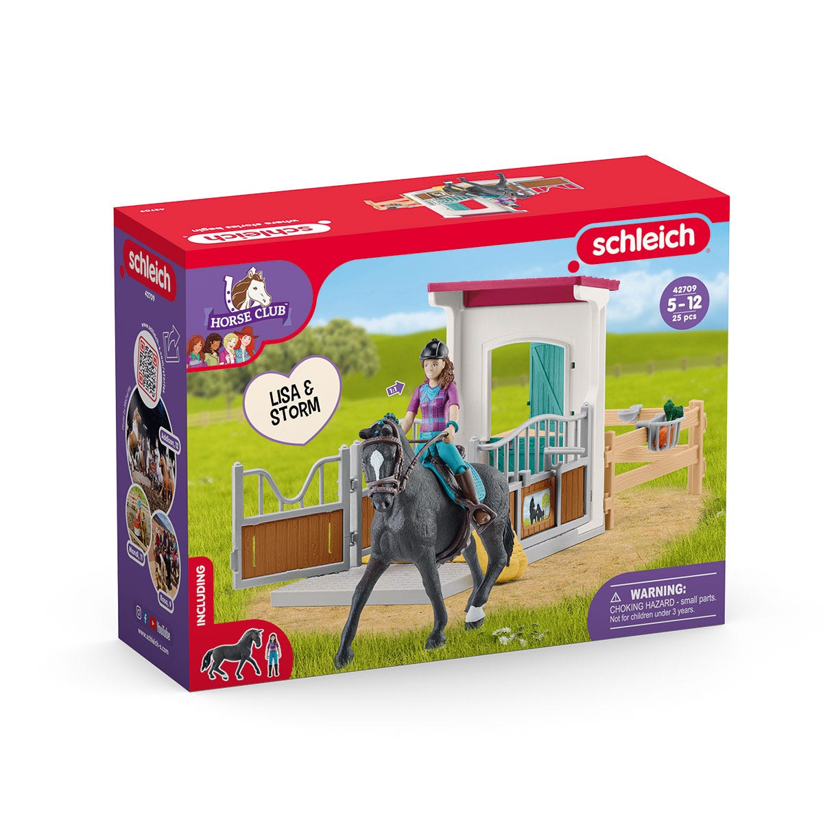 Schleich Horse Club Box Cavalli 42709 con Lisa e Storm