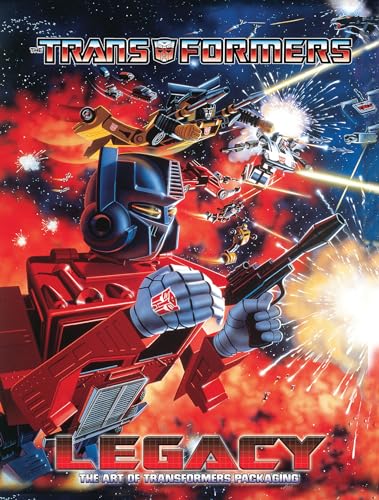 Transformers Legacy Art of Packaging libro illustrato inglese