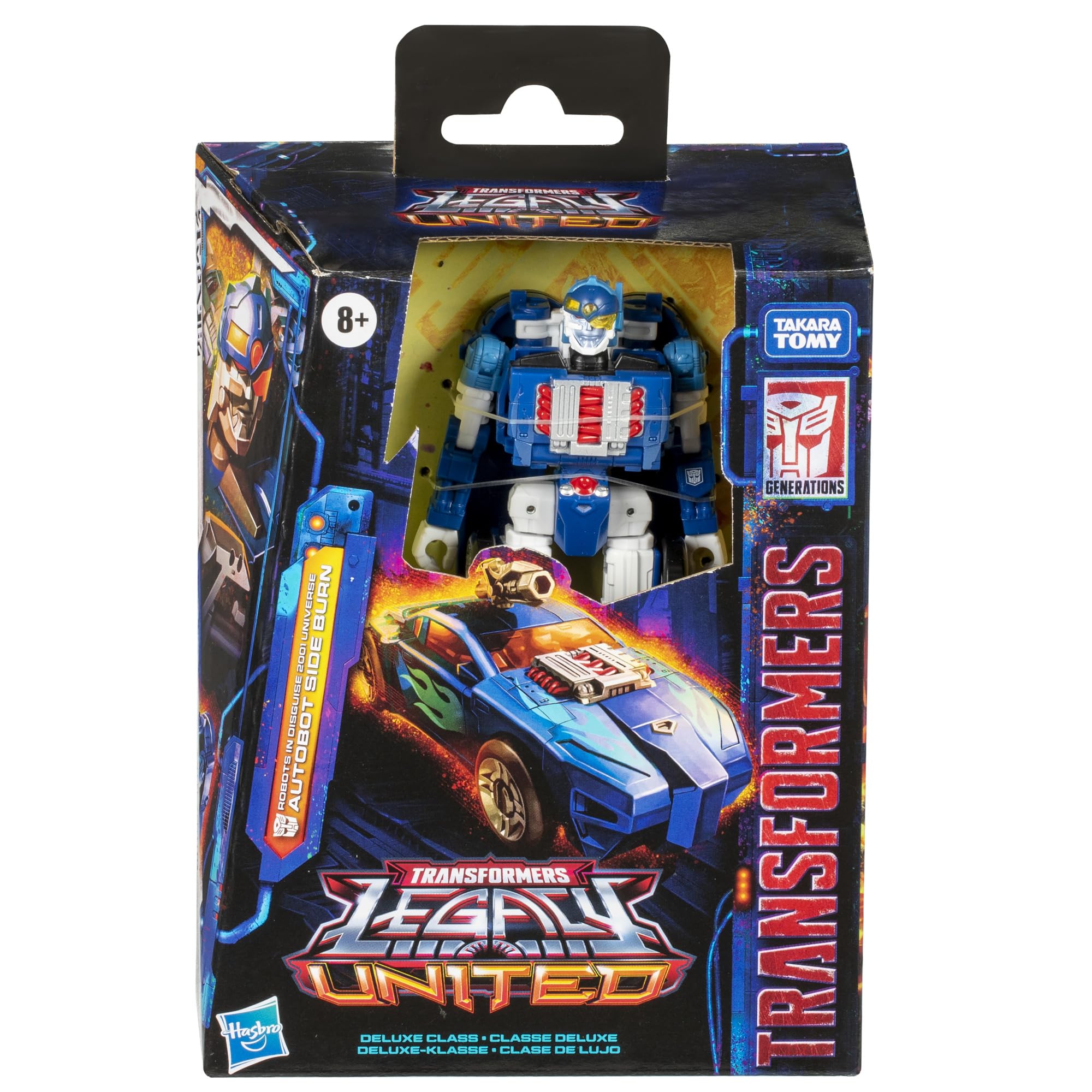 Transformers Legacy United Side Burn Deluxe action figure 14 cm