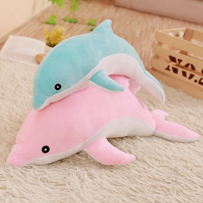 ToyalFriends Ocean Friends Delfino peluche delfino blu 50cm morbido