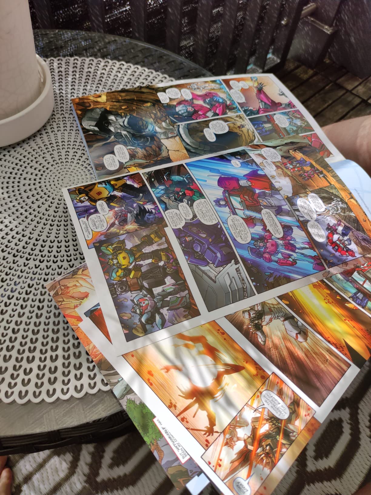 Transformers Unicron Comics Graphic Novel fumetto collezione