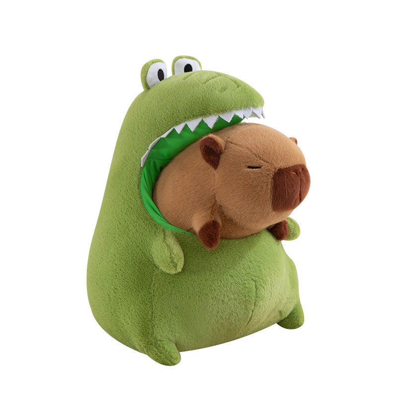 ToyalFriends Capybaras coccodrillo peluche 30 cm morbido