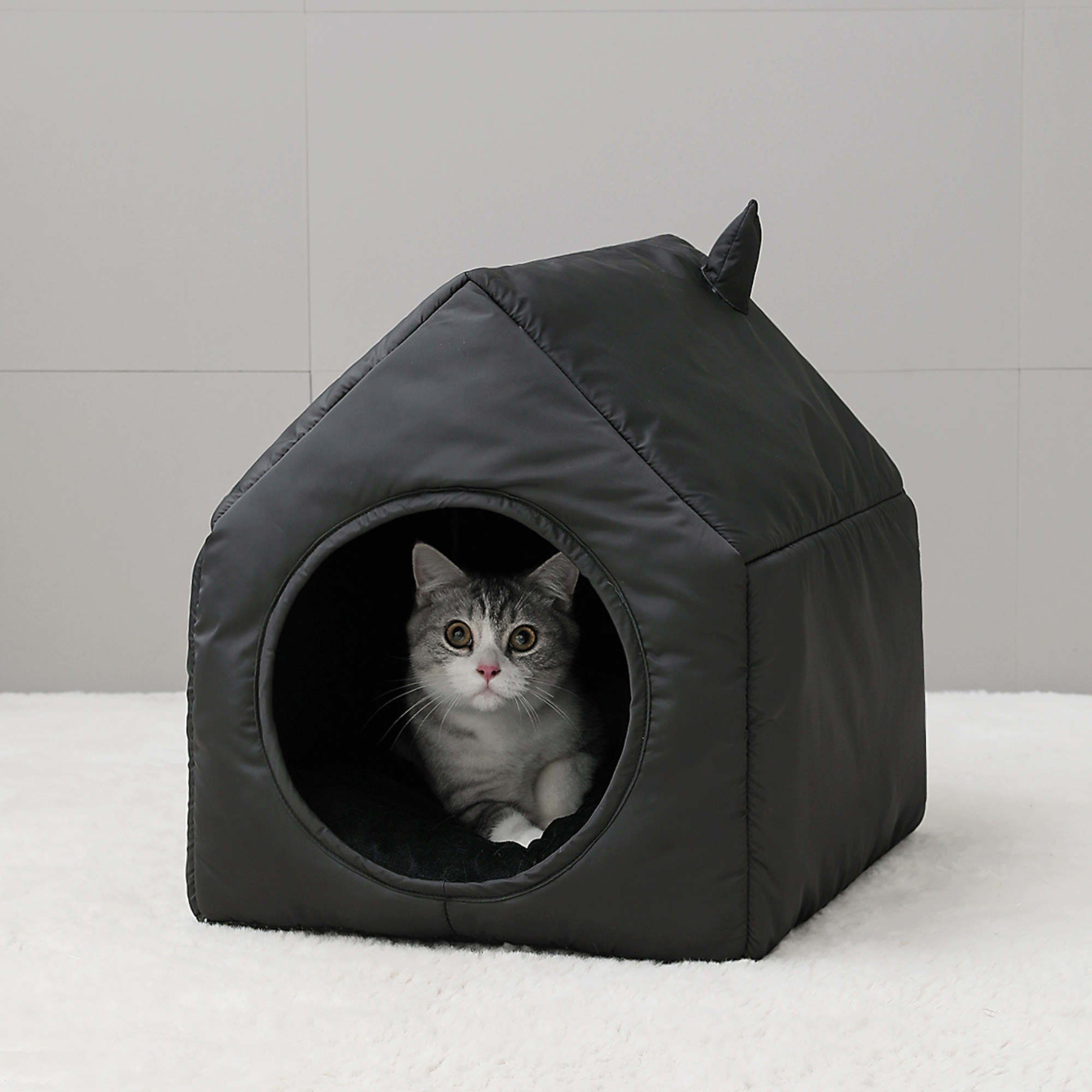 ToyalFriends Pet Beds Cuccia Gatto Nera Taglia S