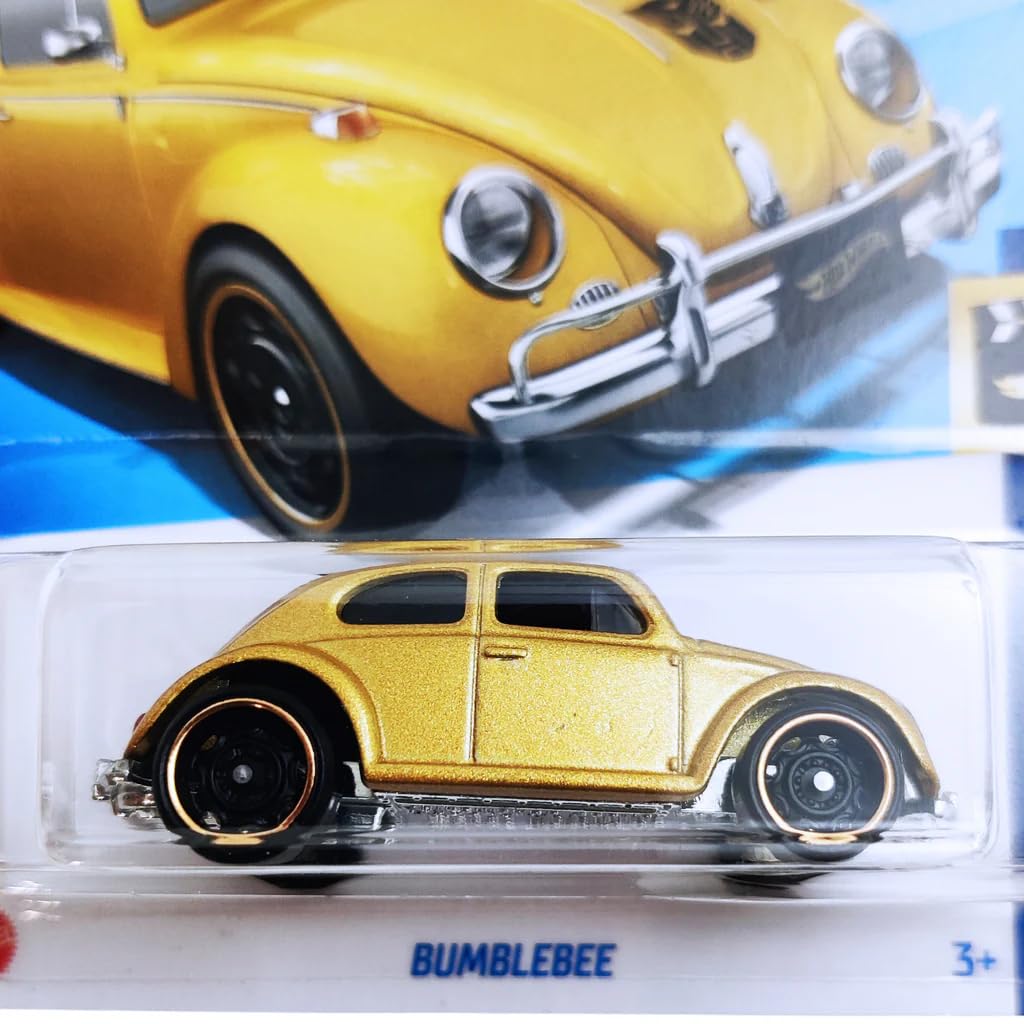 Hot Wheels Bumblebee VW Maggiolino Gold HTF09 1:64