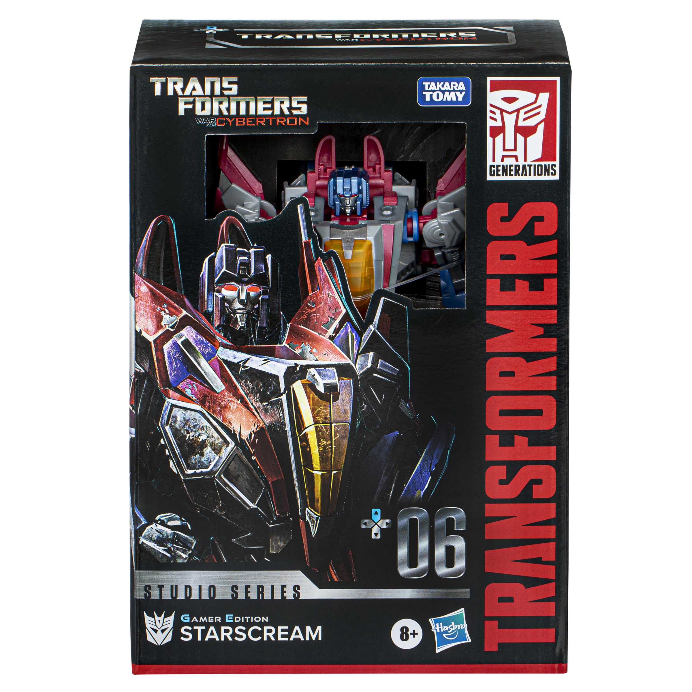 Transformers Studio Series Starscream Gamer 06 action 16,5cm
