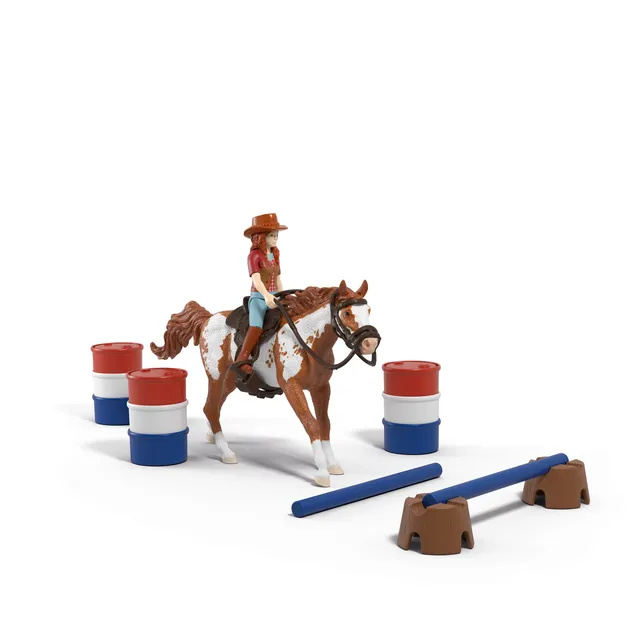 Schleich Horse Club Hannah West 42775 Playset Barrel