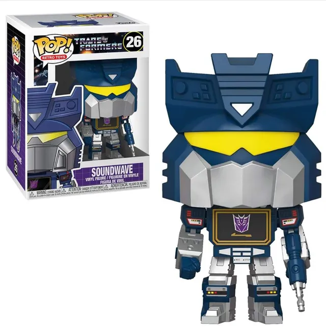 Transformers Soundwave Funko Pop vinile 9,5 cm Retro