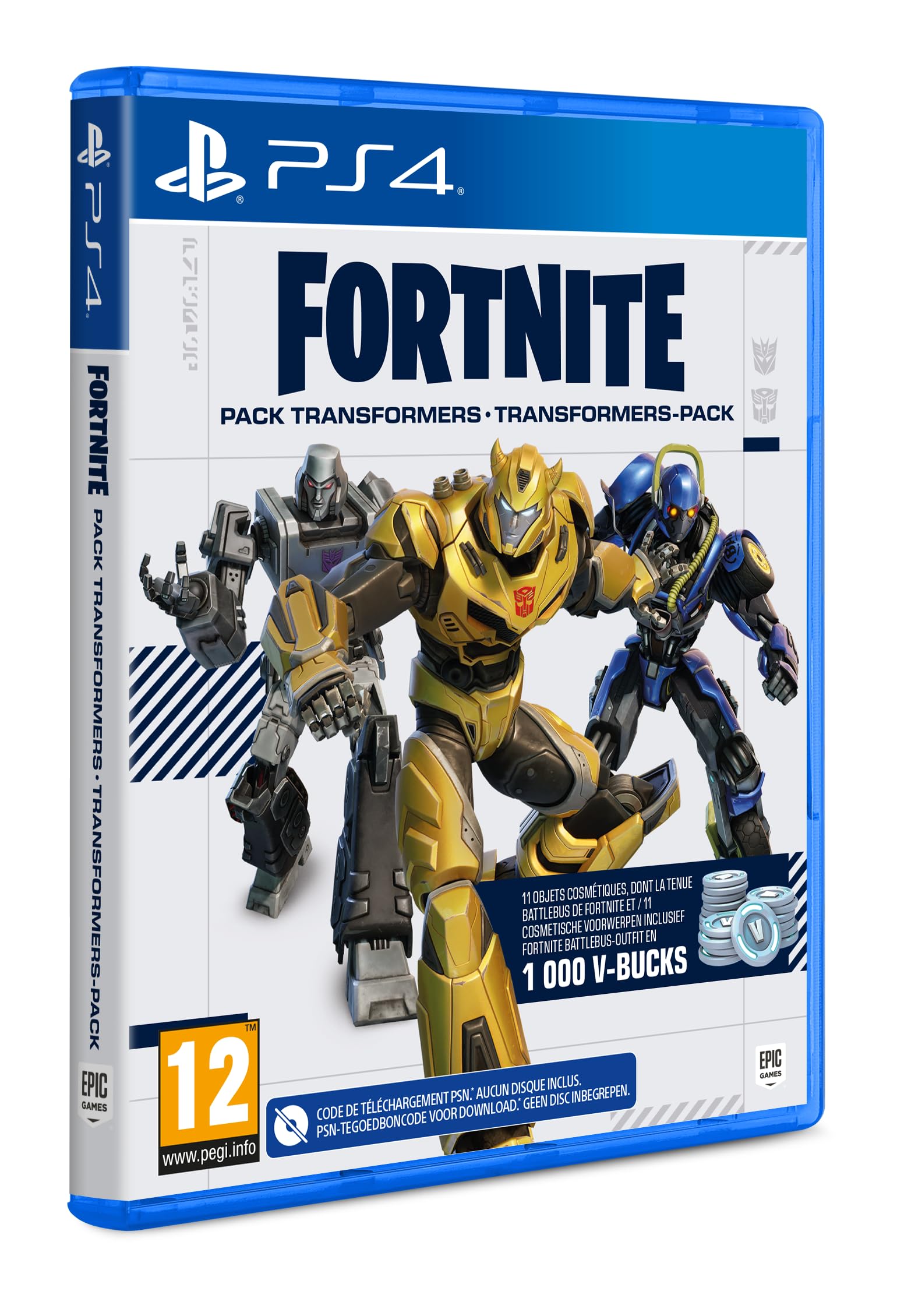 Transformers Fortnite Pack Transformers Codice Code-in-a-Box