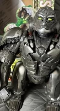 Transformers Rise of the Beasts Command Convert Optimus Primal elettronico 31,5 cm