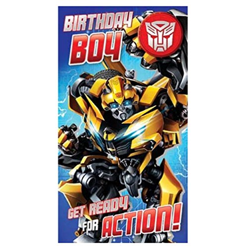 Transformers Collectibles biglietto Birthday Boy con busta