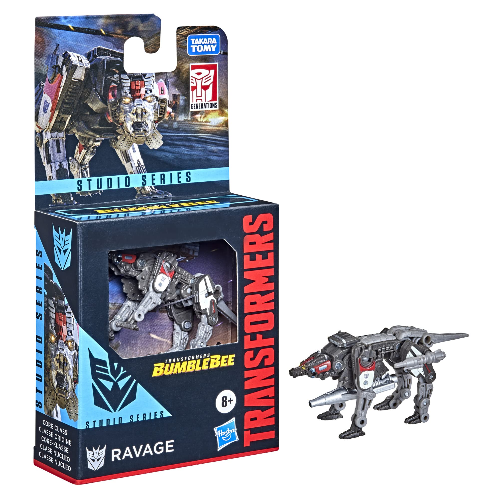 Transformers Studio Series Ravage action figure cassetta 8,5 cm
