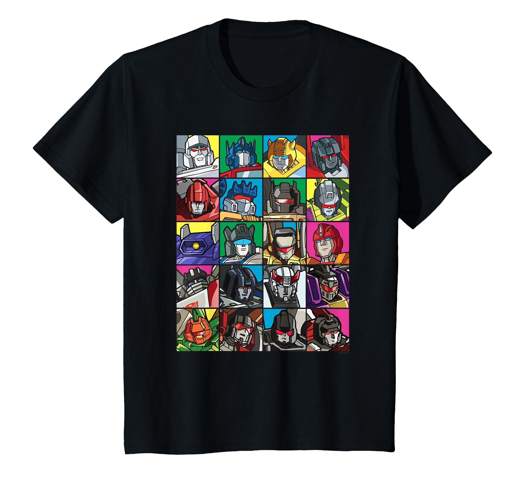 Transformers Transformer Squares Maglietta Nera L