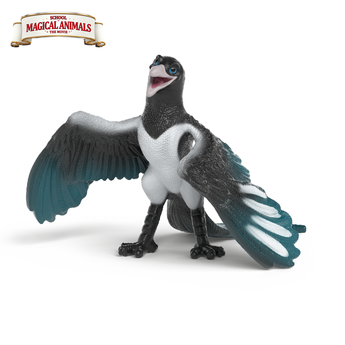 Schleich Wild Life Pinkie gazza giocattolo occhi azzurri