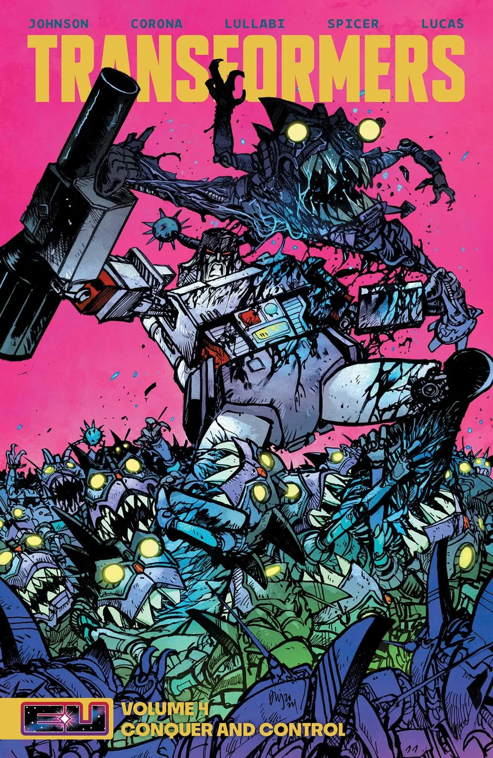 Transformers 4 Conquer and Control fumetto raccolta inglese