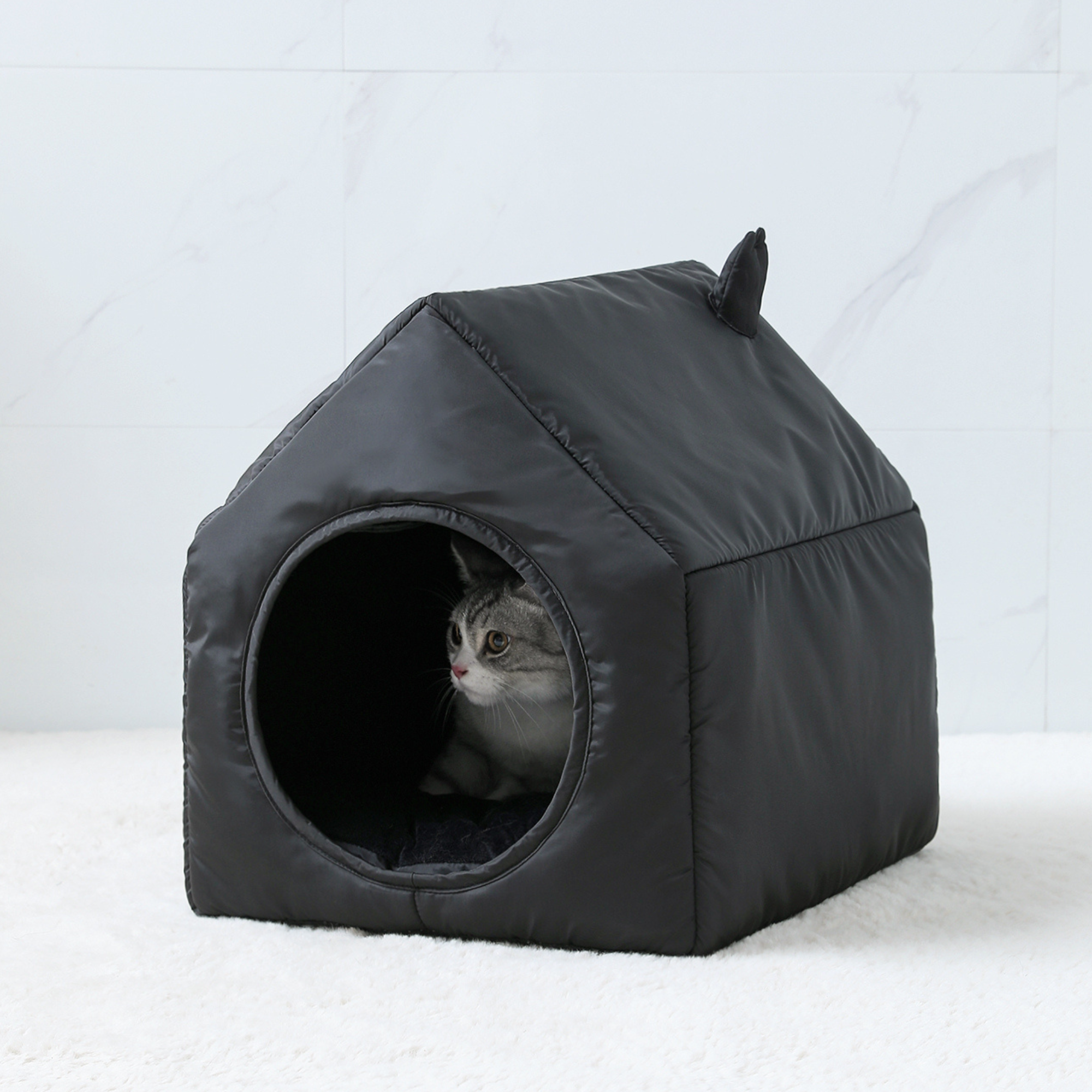 ToyalFriends Pet Beds Cuccia Gatto Nera Taglia S