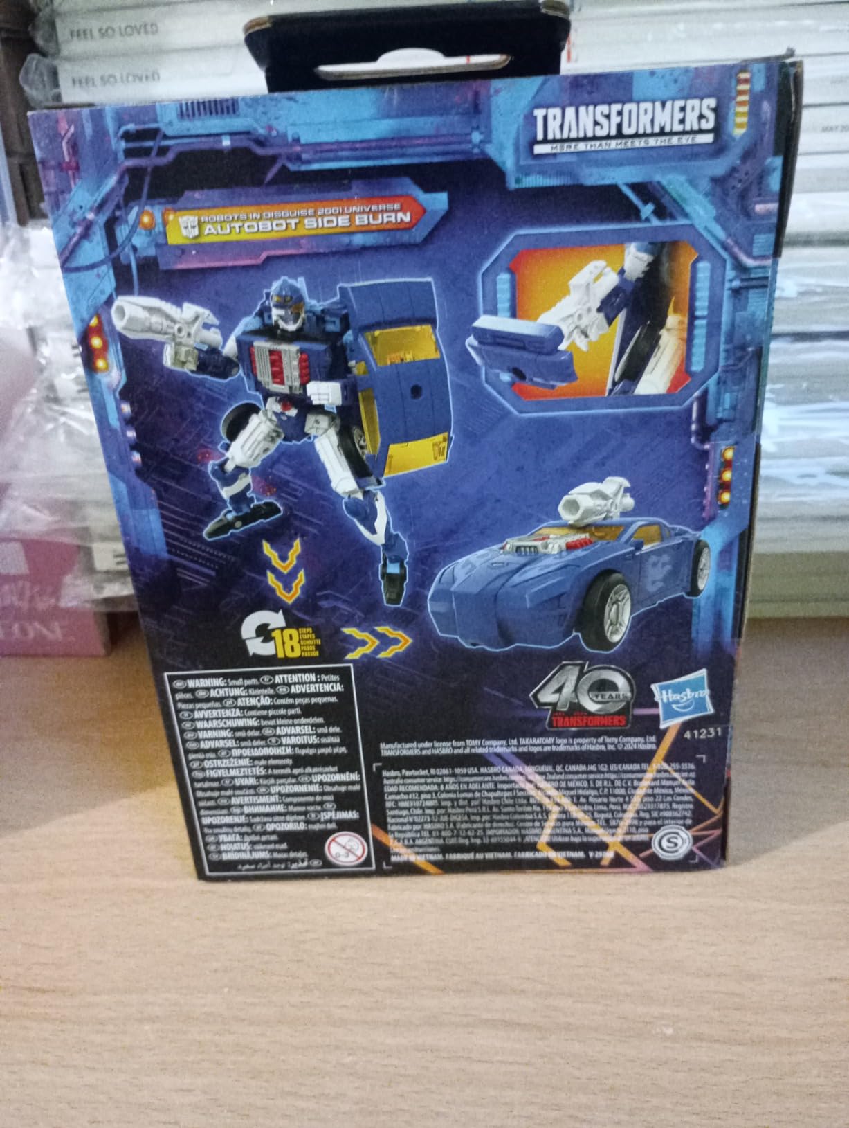 Transformers Legacy United Side Burn Deluxe action figure 14 cm