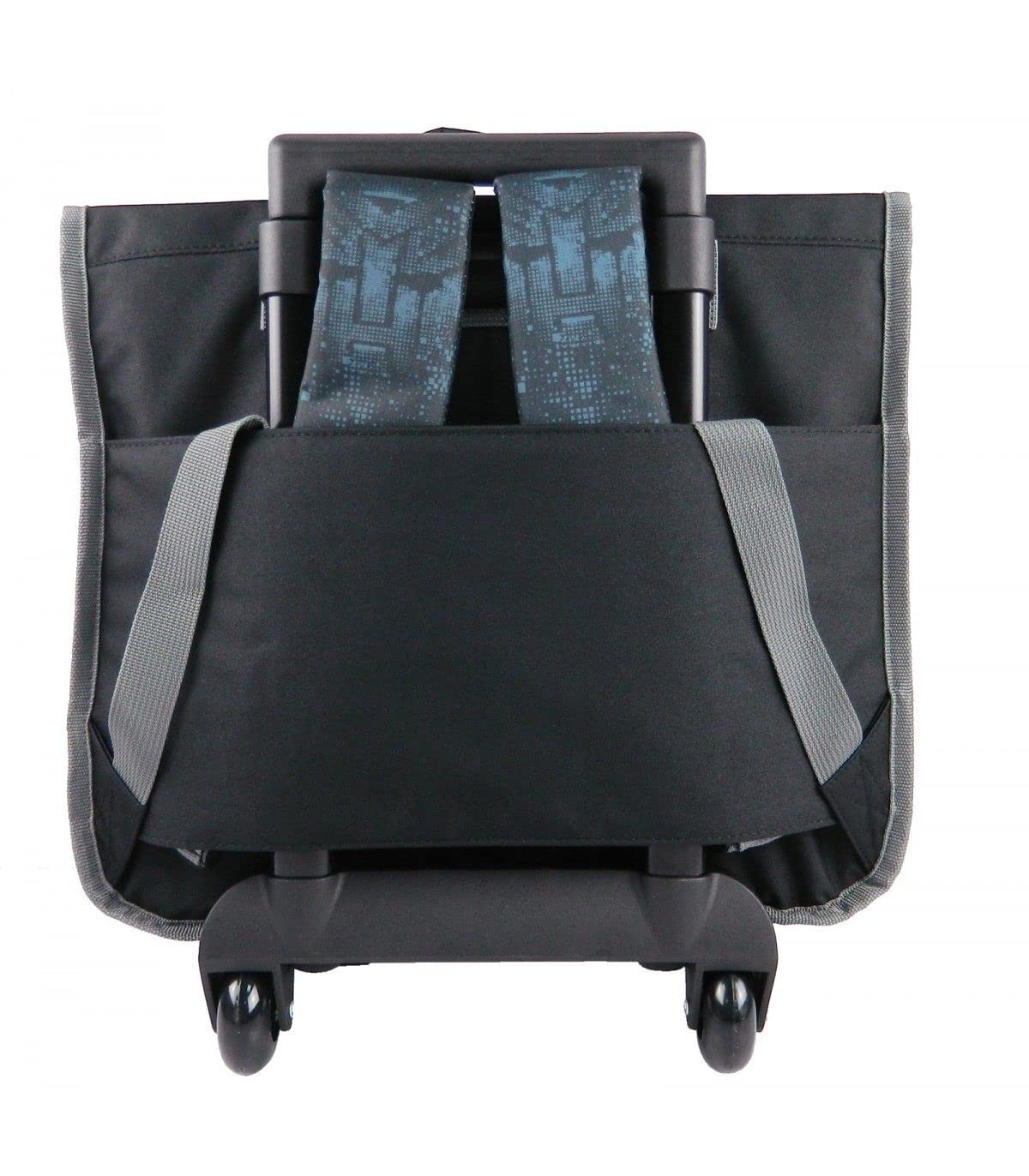 Transformers cartella trolley scuola 38 cm nero 2 scomparti