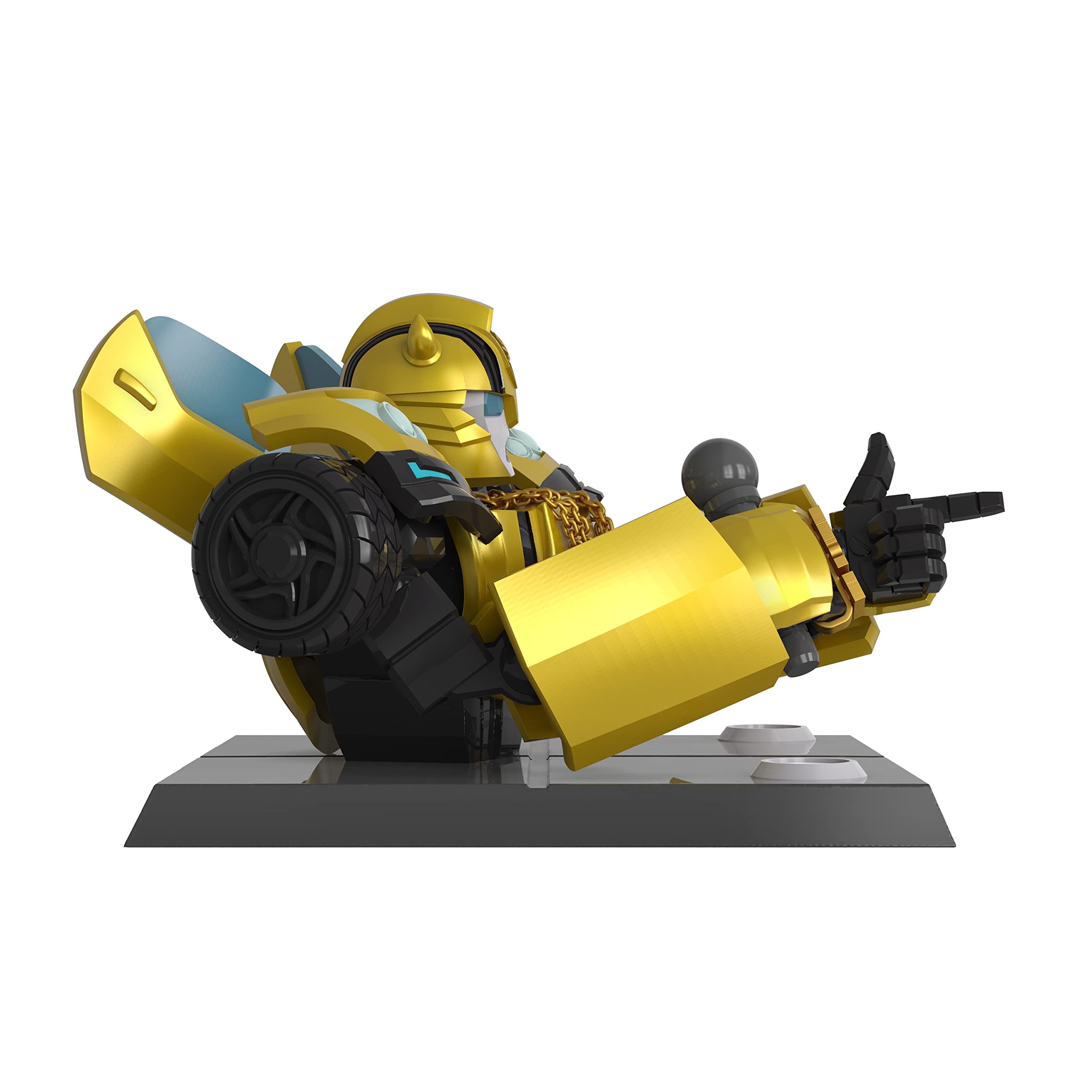 Transformers Bumblebee Emcee statua vinile 20 cm Quiccs oro