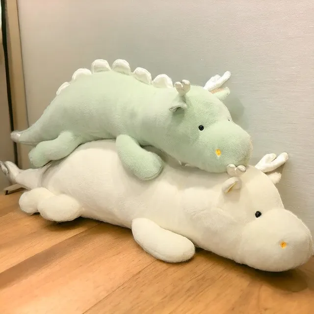 ToyalFriends Dinosaurs dinosauro peluche 70cm verde cuscino lungo