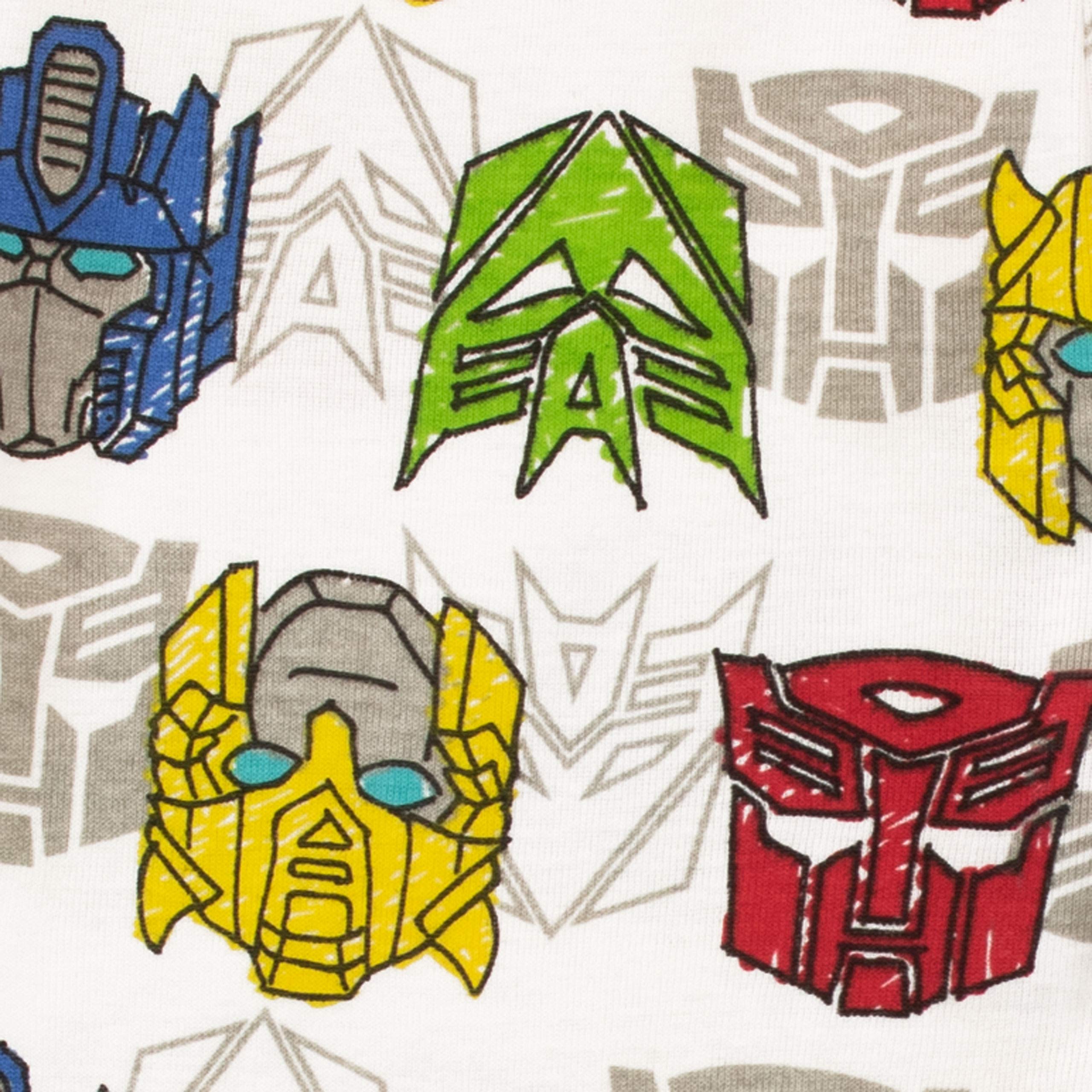 Transformers pigiama bambino 4-5 anni cotone manica lunga