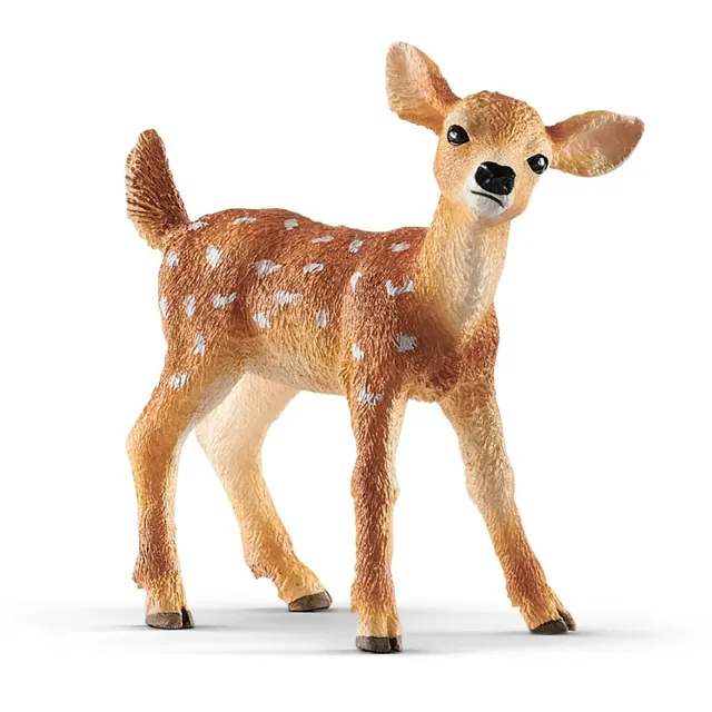 Schleich Wild Life 14820 Cerbiatto Coda Bianca Figura