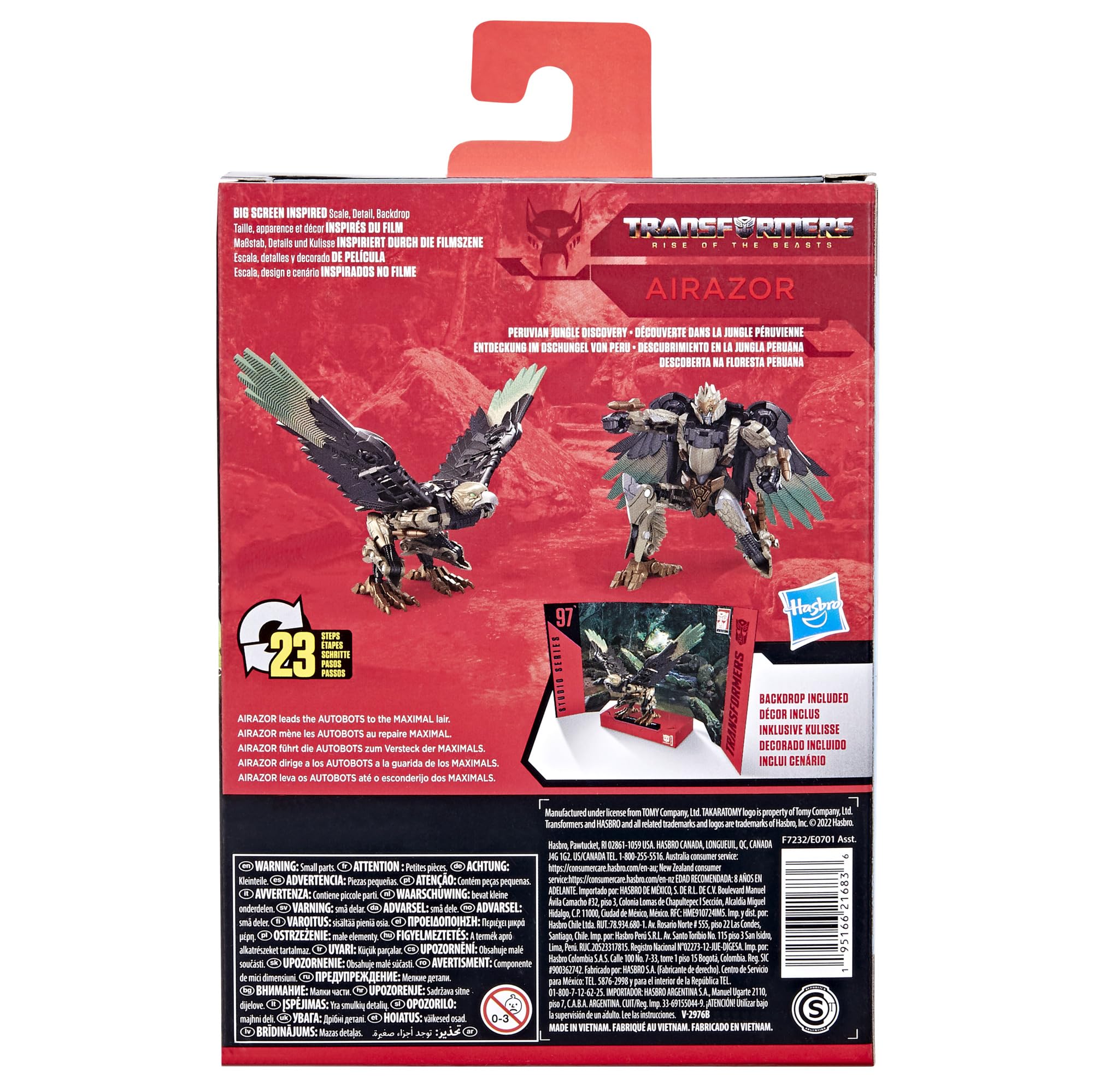 Transformers Studio Series Airazor 97 action figure Deluxe 11cm