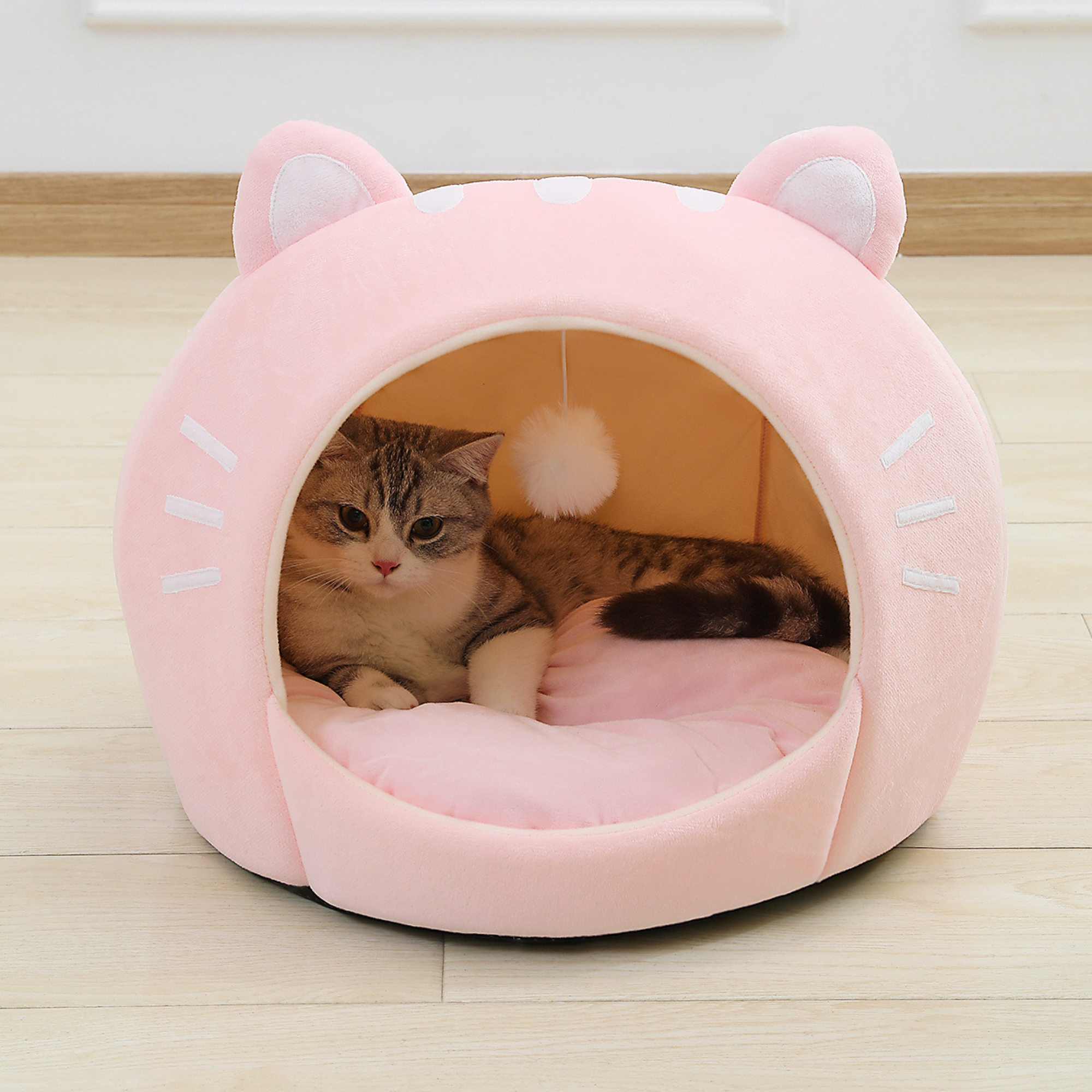 ToyalFriends Pet Beds Pink Cat Shape cuccia gatto rosa M 36cm