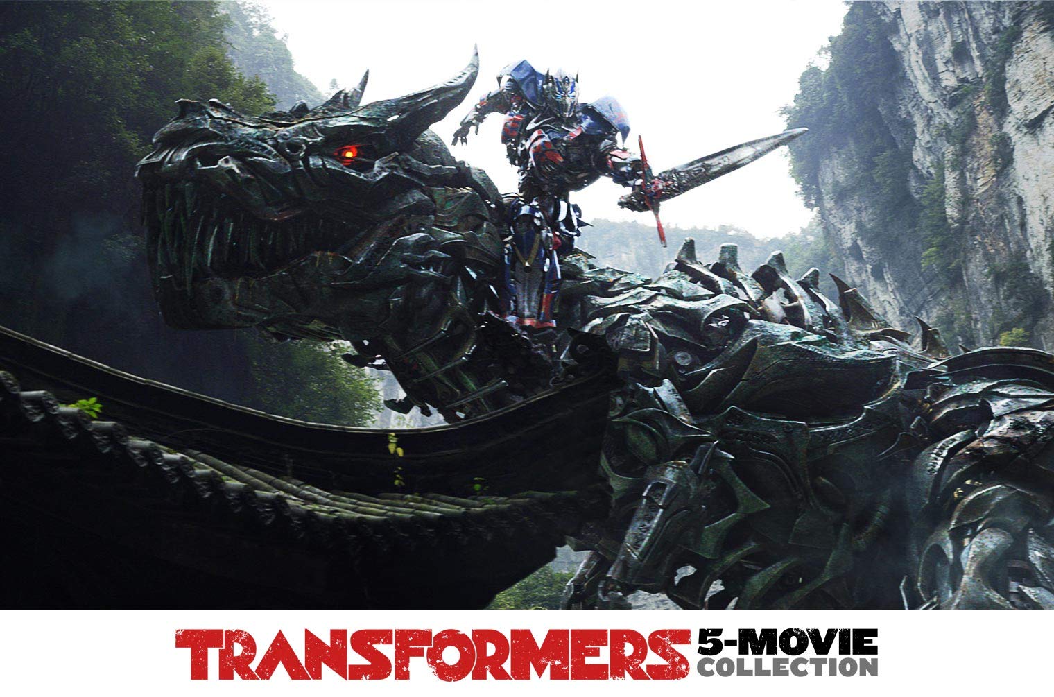 Transformers 1-5 Collection film saga completa cofanetto