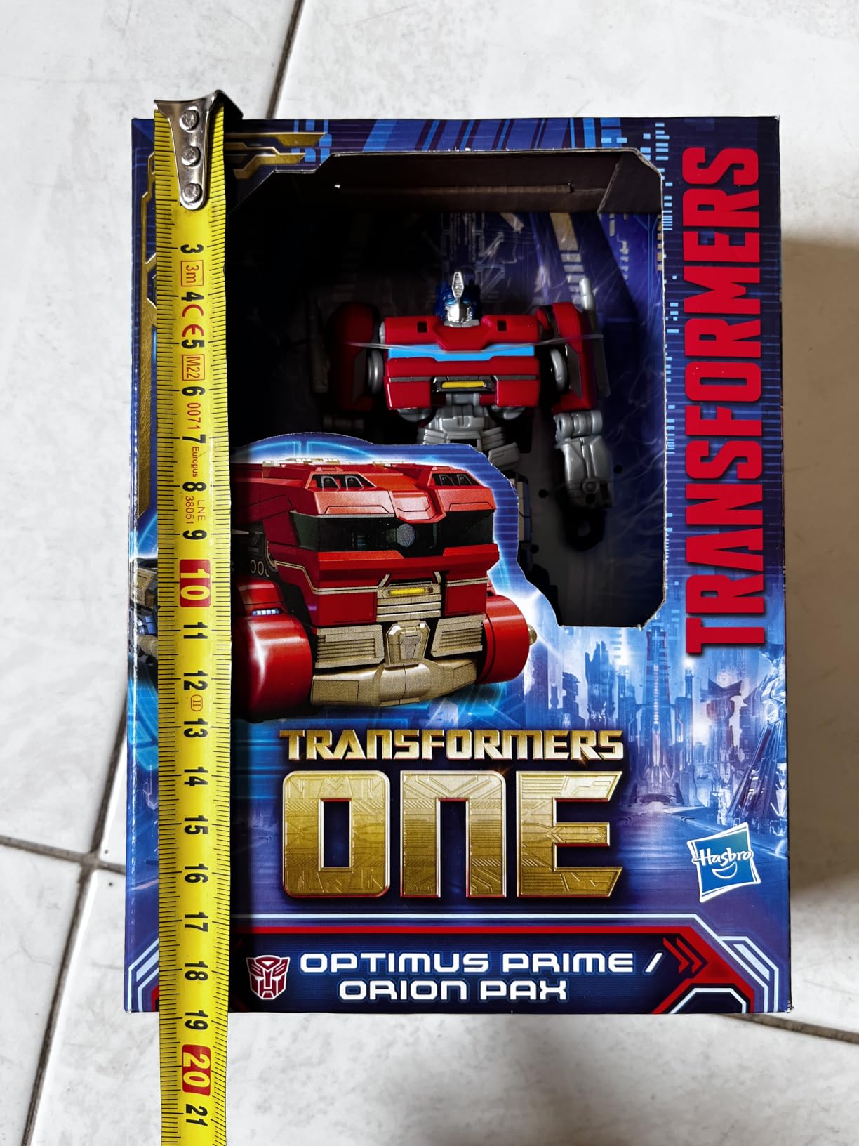Transformers One Optimus Prime action figure 28 cm camion