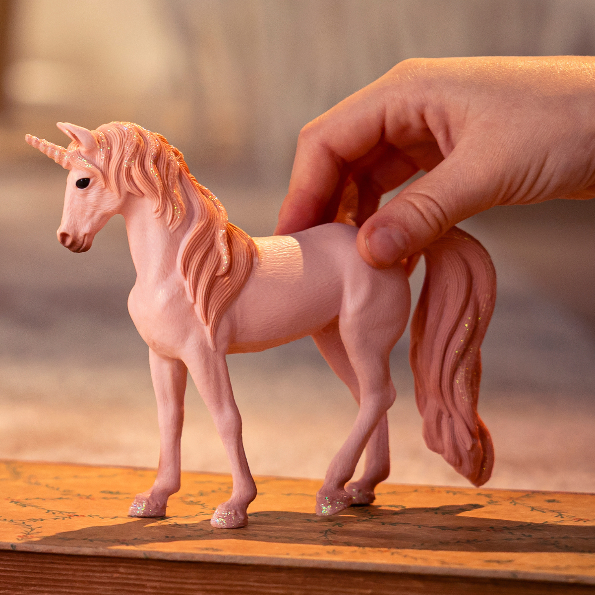 Schleich Bayala Giumenta Unicorno Peach figura 70860 pesca