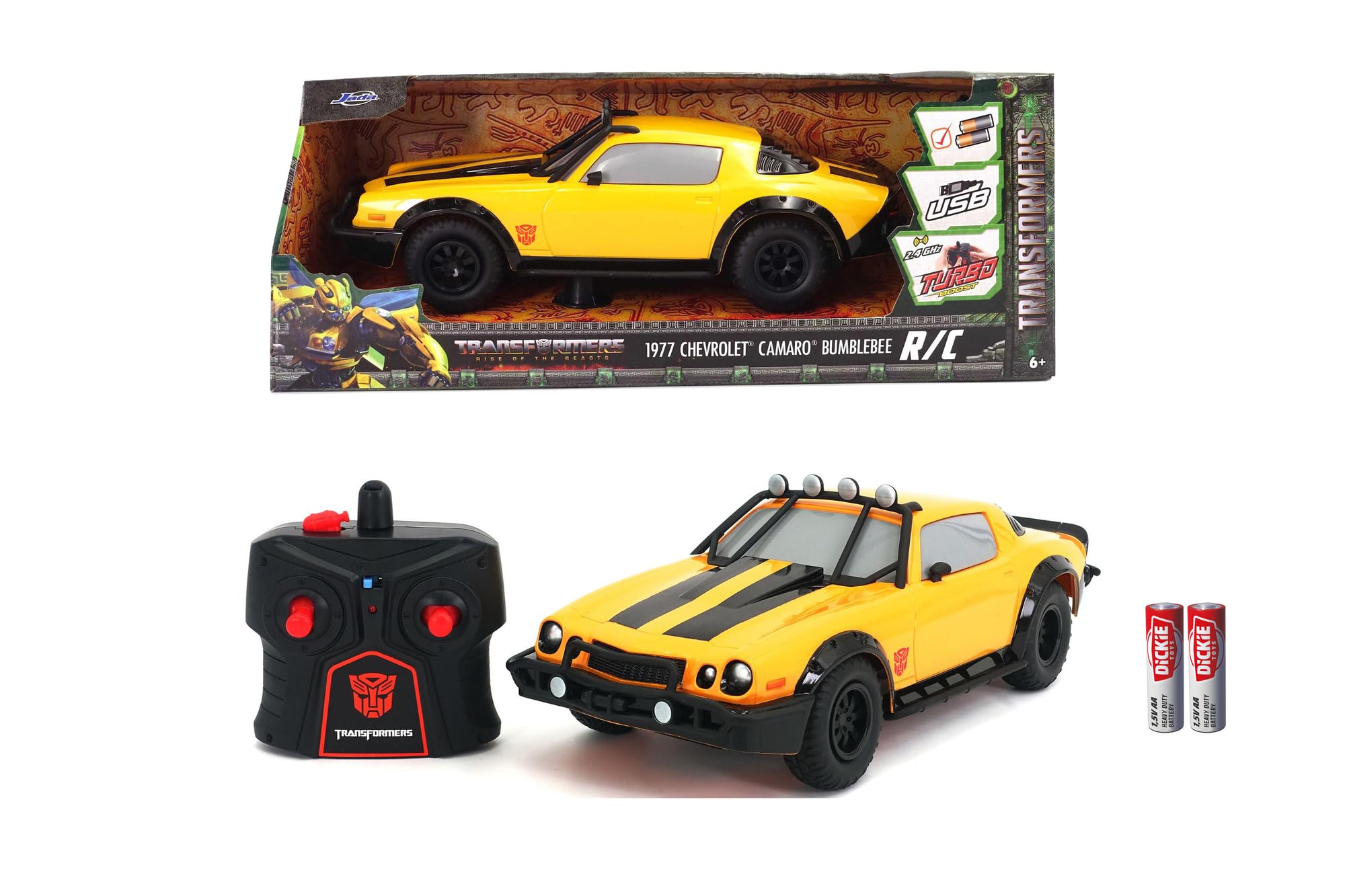 Jada Transformers Bumblebee RC auto Camaro 1:16 28 cm