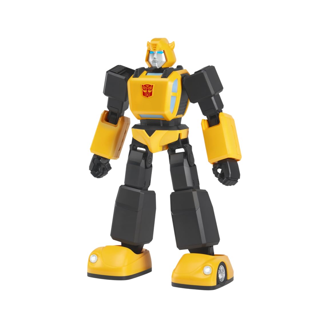 Transformers G1 Bumblebee robot interattivo giallo con luci LED