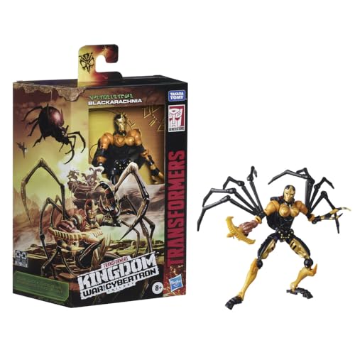 Transformers Kingdom WFC-K5 Blackarachnia action figure 14 cm ragno