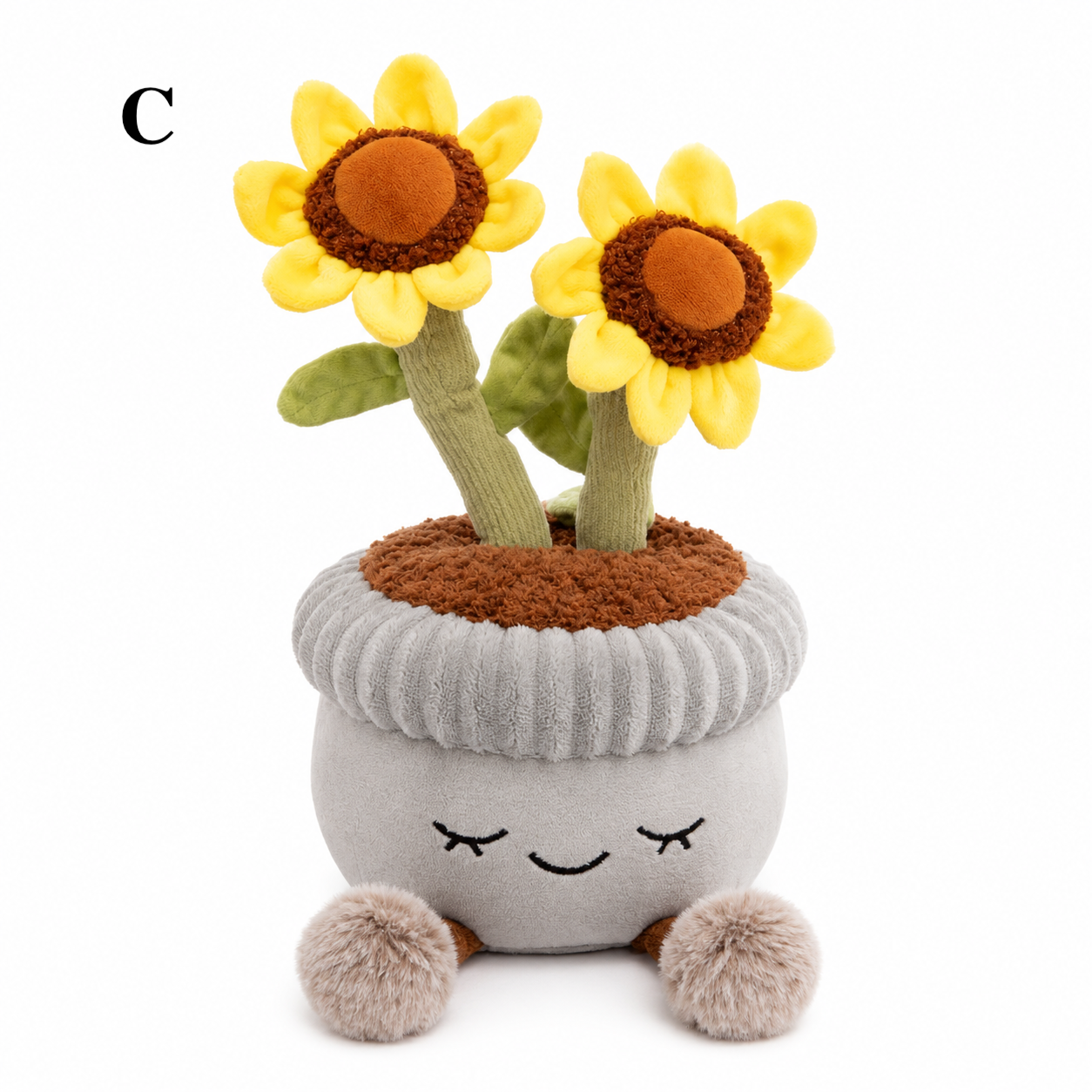 ToyalFriends Flower Plant 30cm peluche pianta Style A girasole