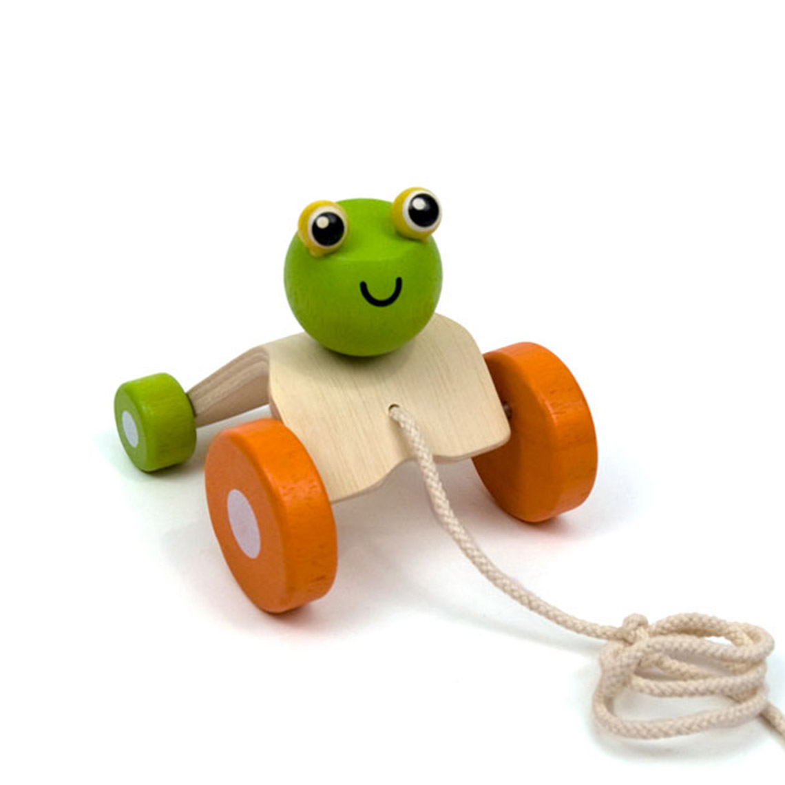 Kreativa Racers Jumping Frog gioco trainabile legno rana