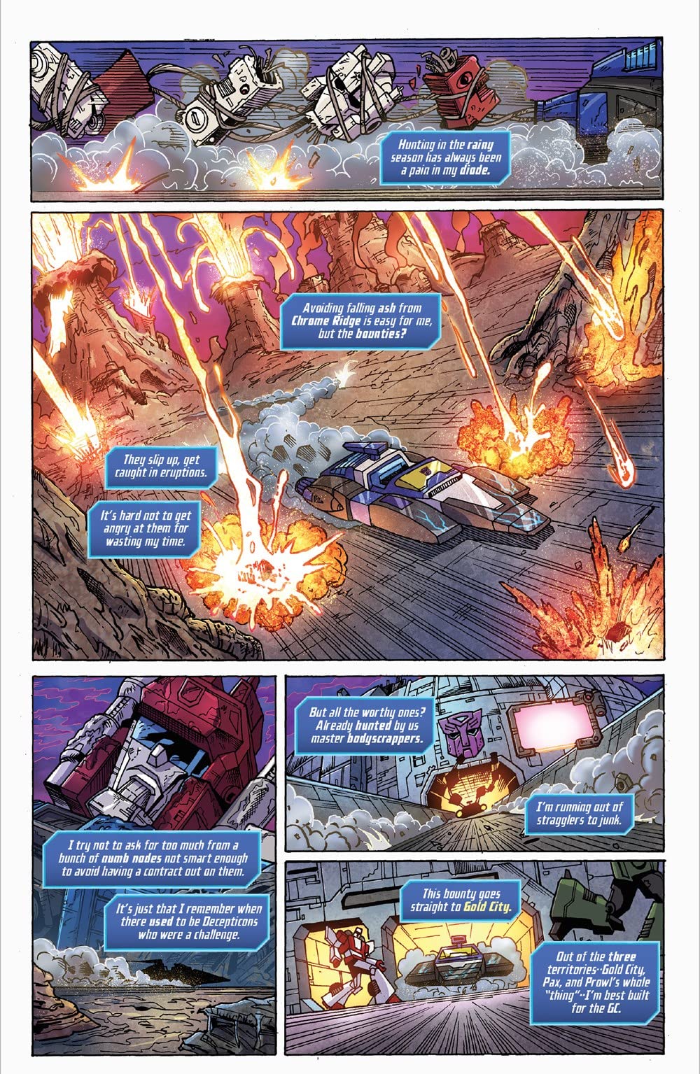 Transformers Shattered Glass fumetto brossurato IDW collezione