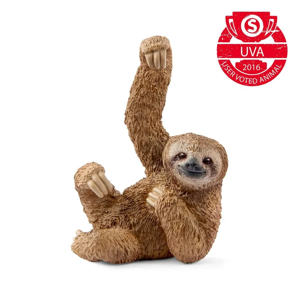 Schleich Wild Life Sloth Figura Bradipo Foresta Tropicale