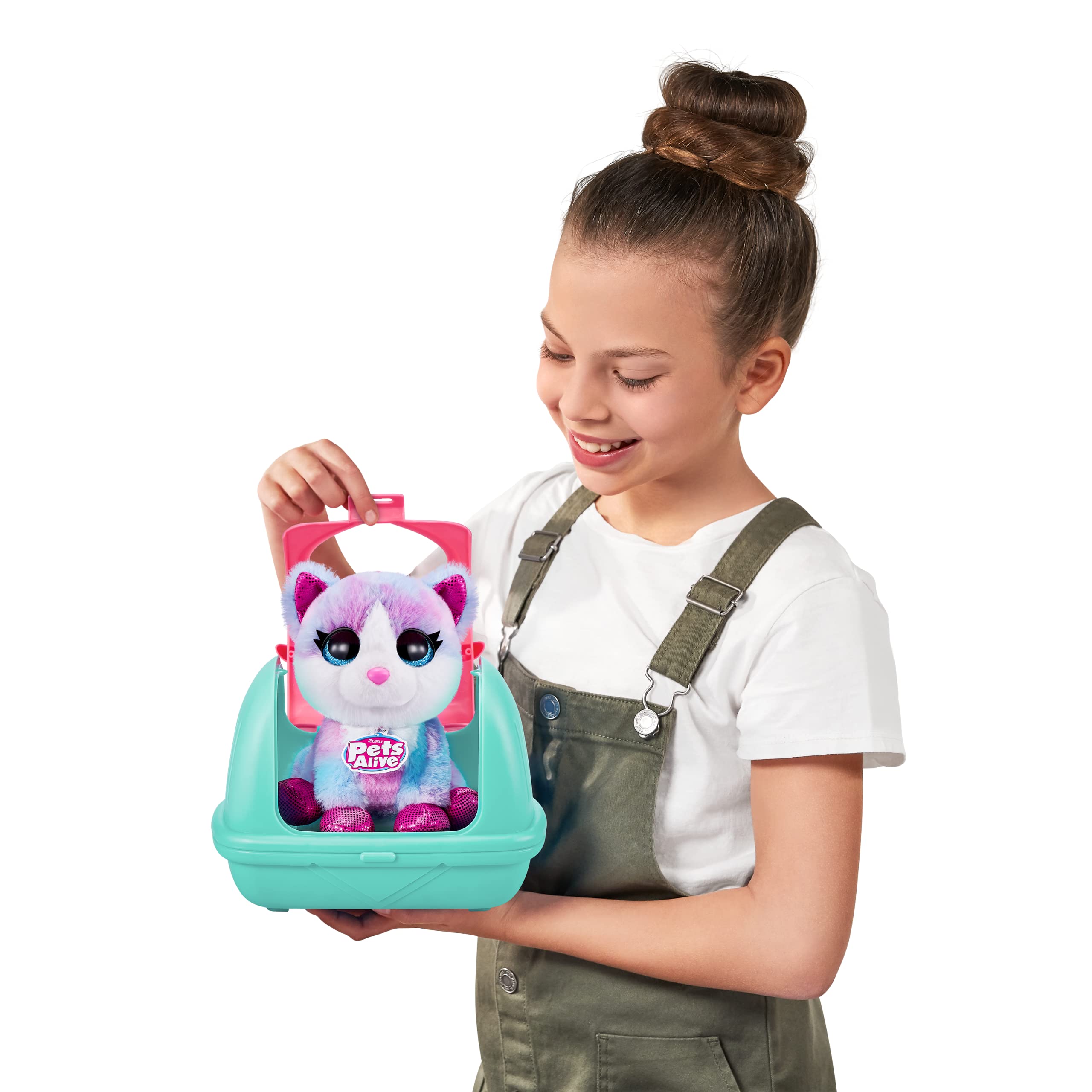 Pets Alive Pet Shop Surprise Gattino Serie 2 peluche parla e ripeti