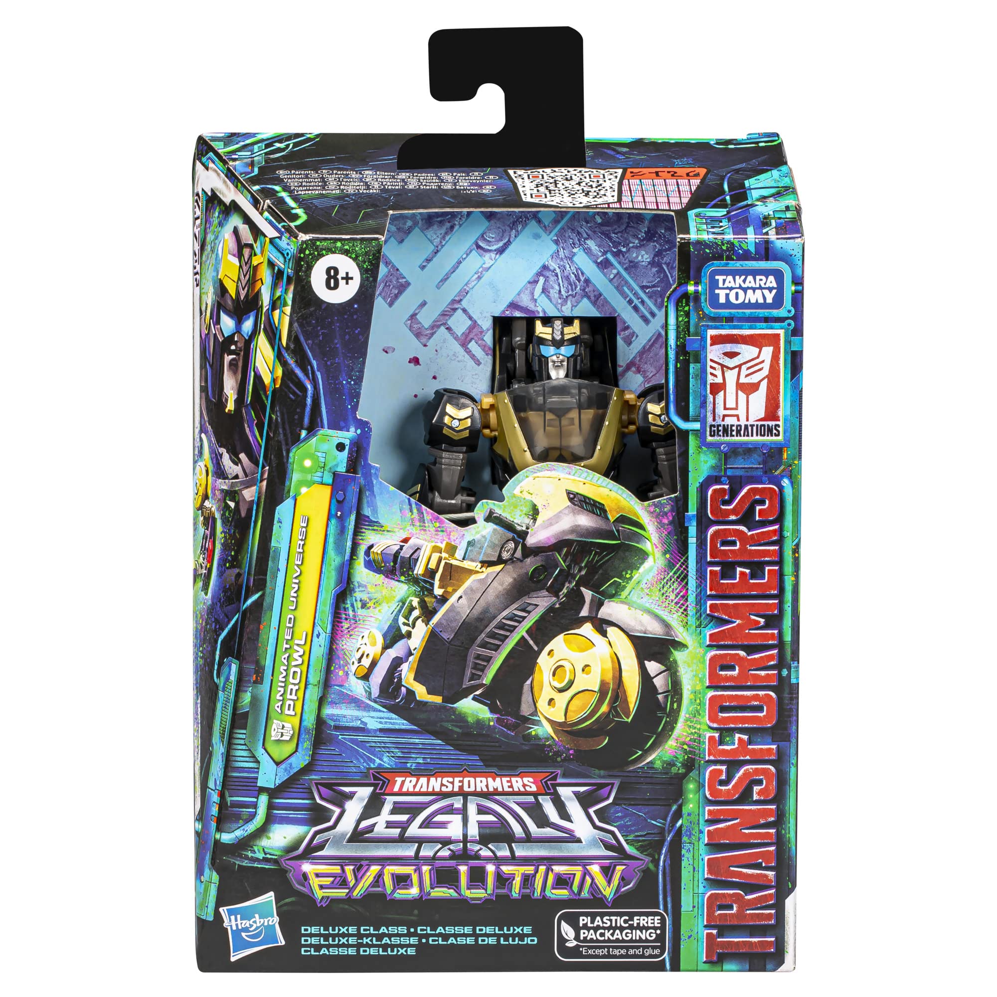 Transformers Legacy Prowl Animated action figure Deluxe 14 cm